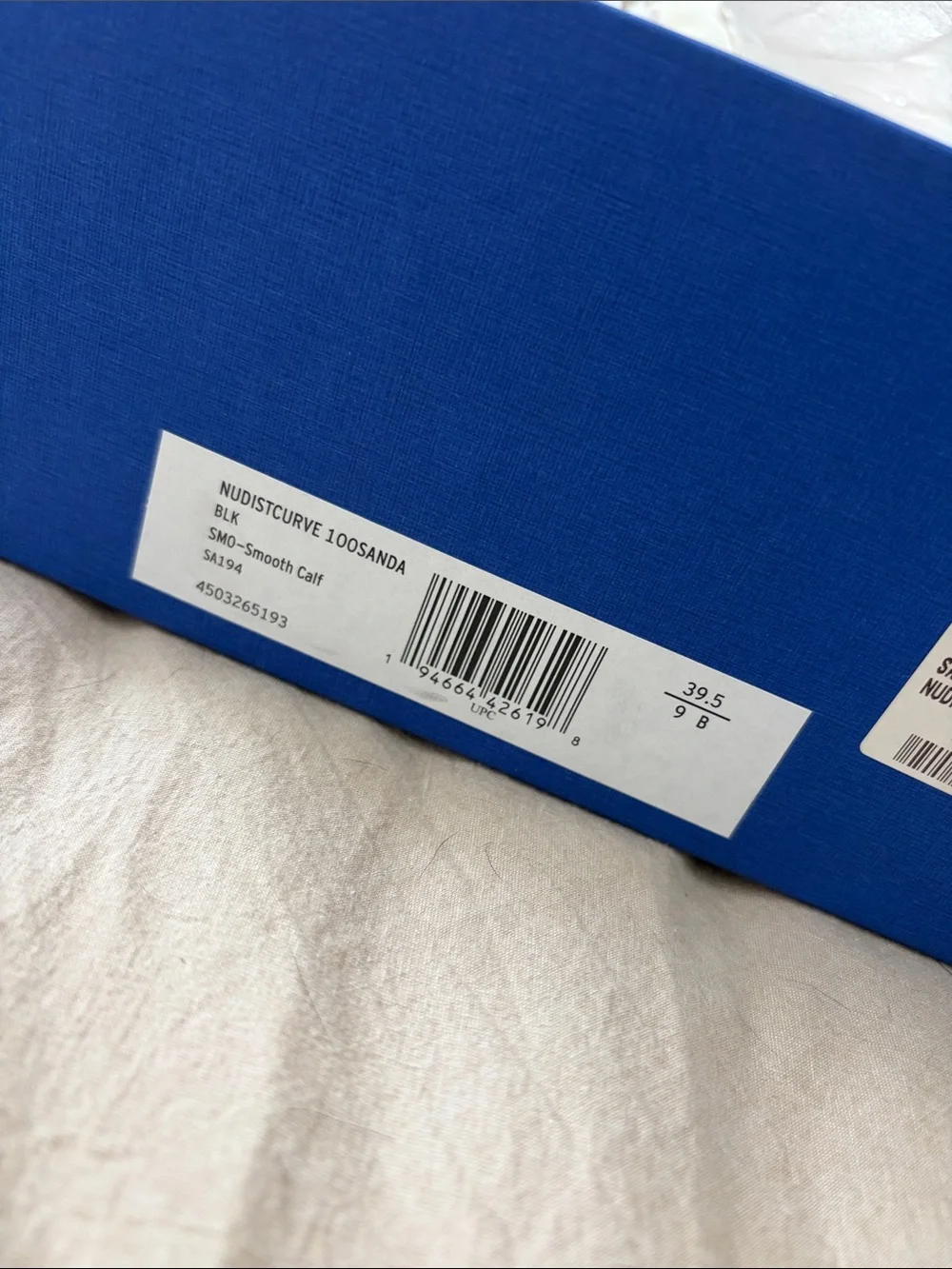 Stuart Weitzman Nudistcurve 100 Smooth Leather Heels - Picture 4 of 6